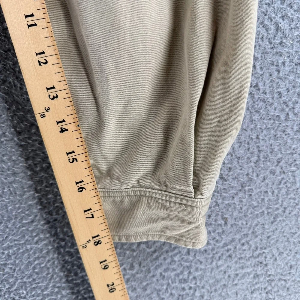 Vintage Polo Ralph Lauren Bi Swing Harrington Jacket Tan Beige Plaid Lined Men L